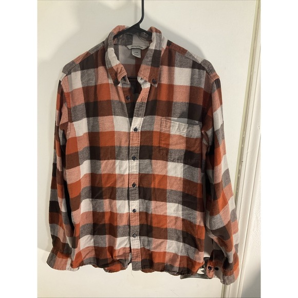 Field & Stream Other - Field and Stream Flannel Shirt Size Large Plaid Button Front Long Sleeve Western